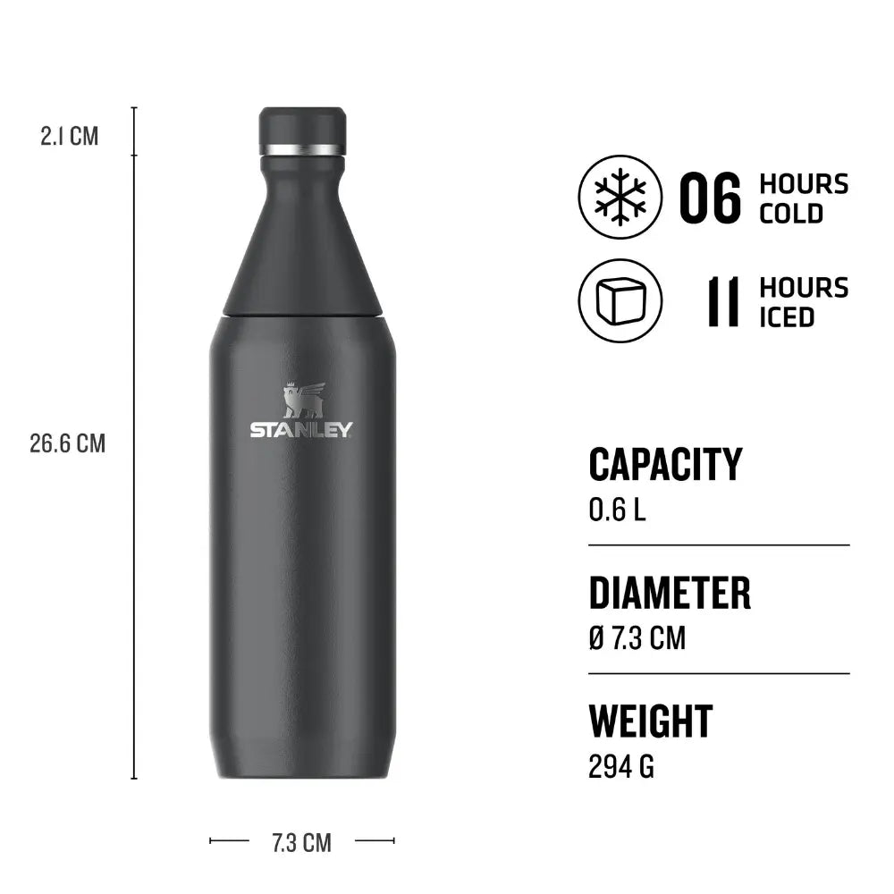 Stanley All Day Slim Bottle 0.6L / 20oz - Black