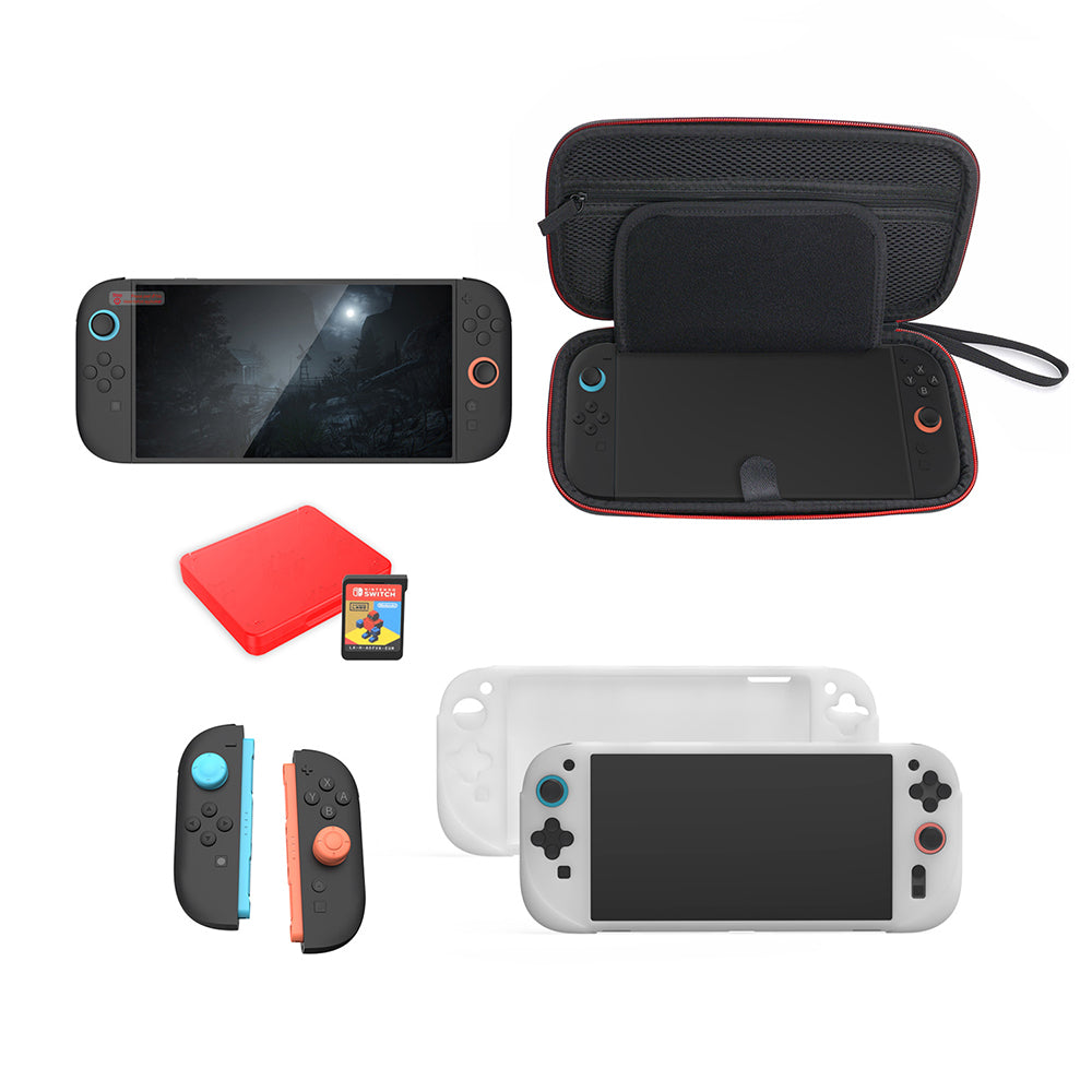 Dobe 10 Pieces Storage and protection kit for Nintendo switch 2