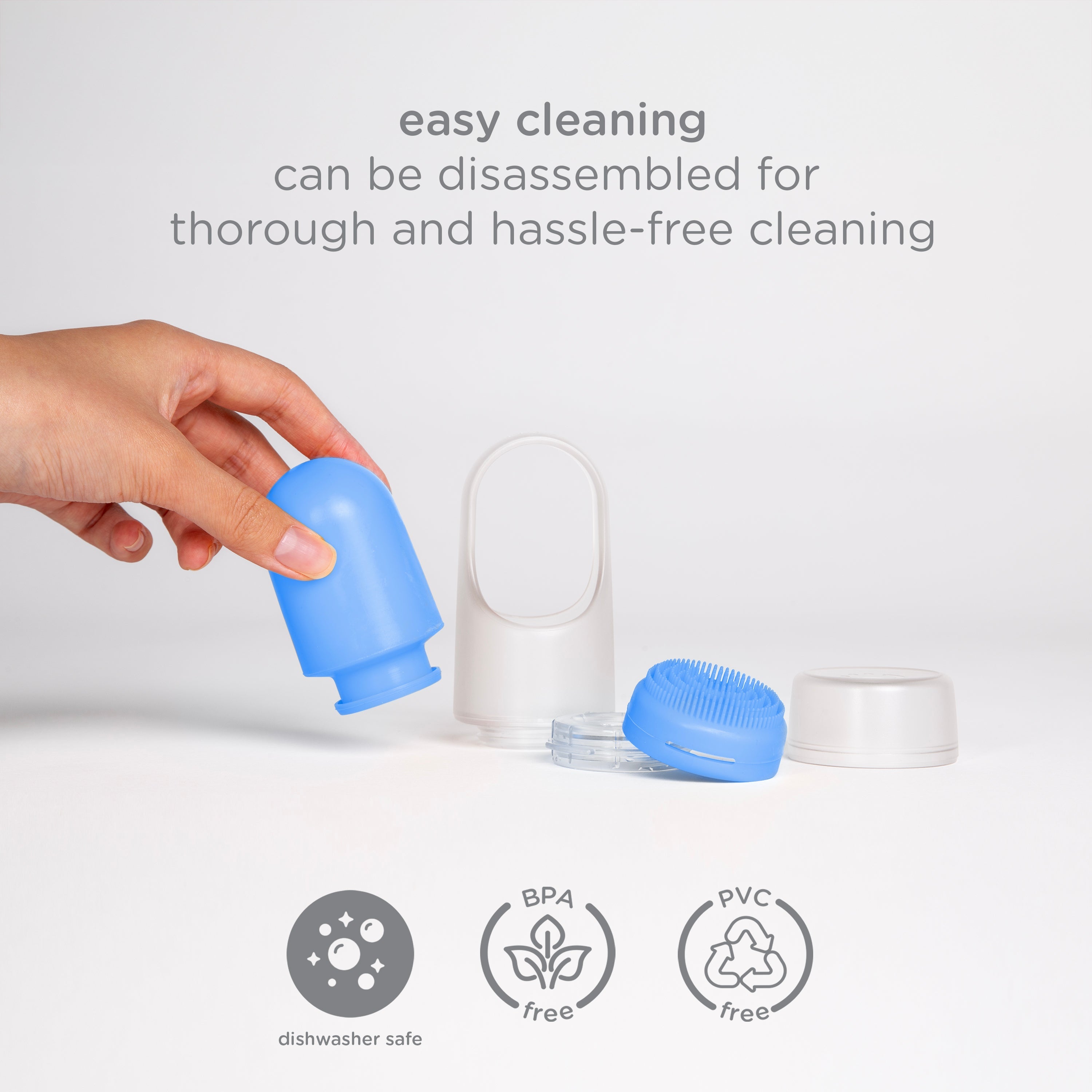 Ubbi Sunsqueeze Sunscreen Applicator - Polaris Blue