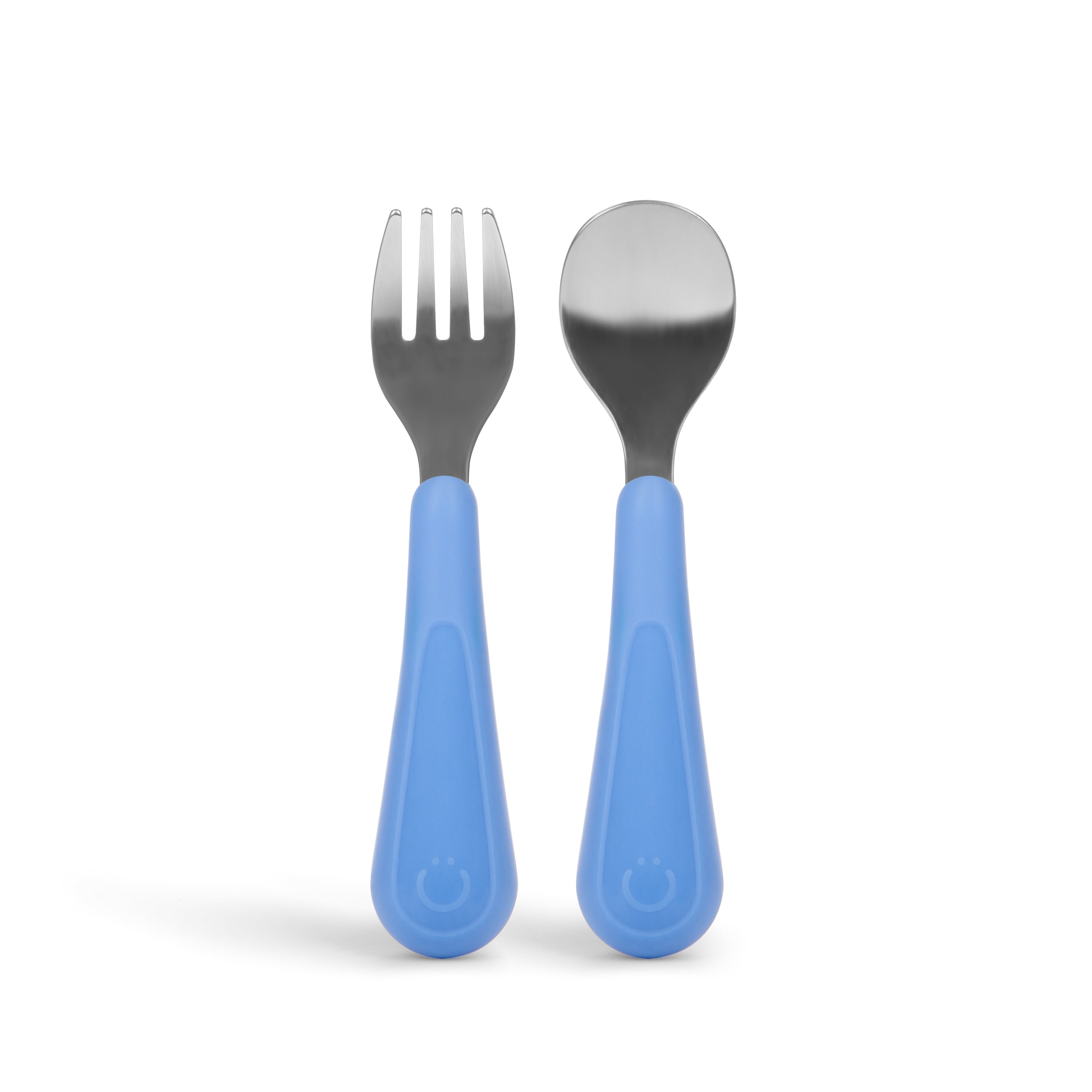 Ubbi Stainless Steel Utensil Set 2-Pack - Polaris