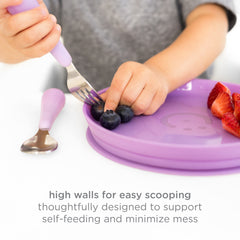 Ubbi 2-Plate Set with Suction Base - Polaris