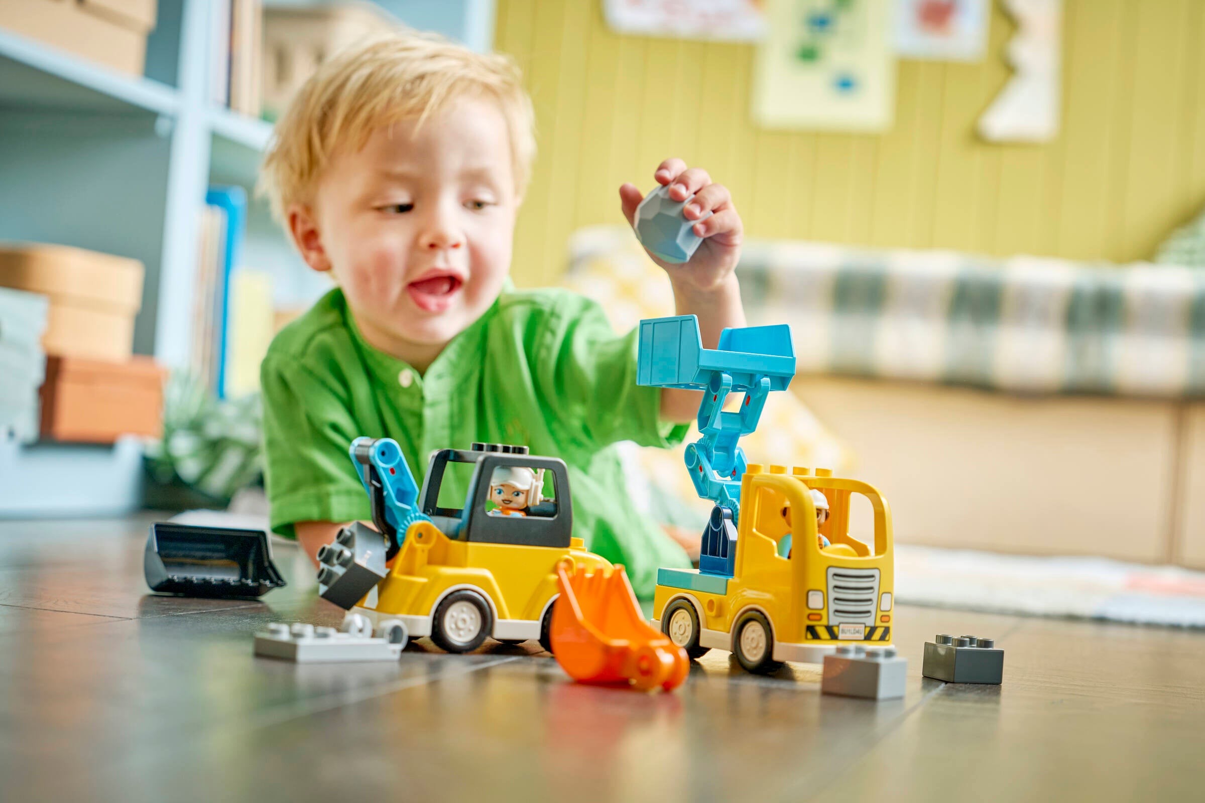3 in 1 Construction Vehicles