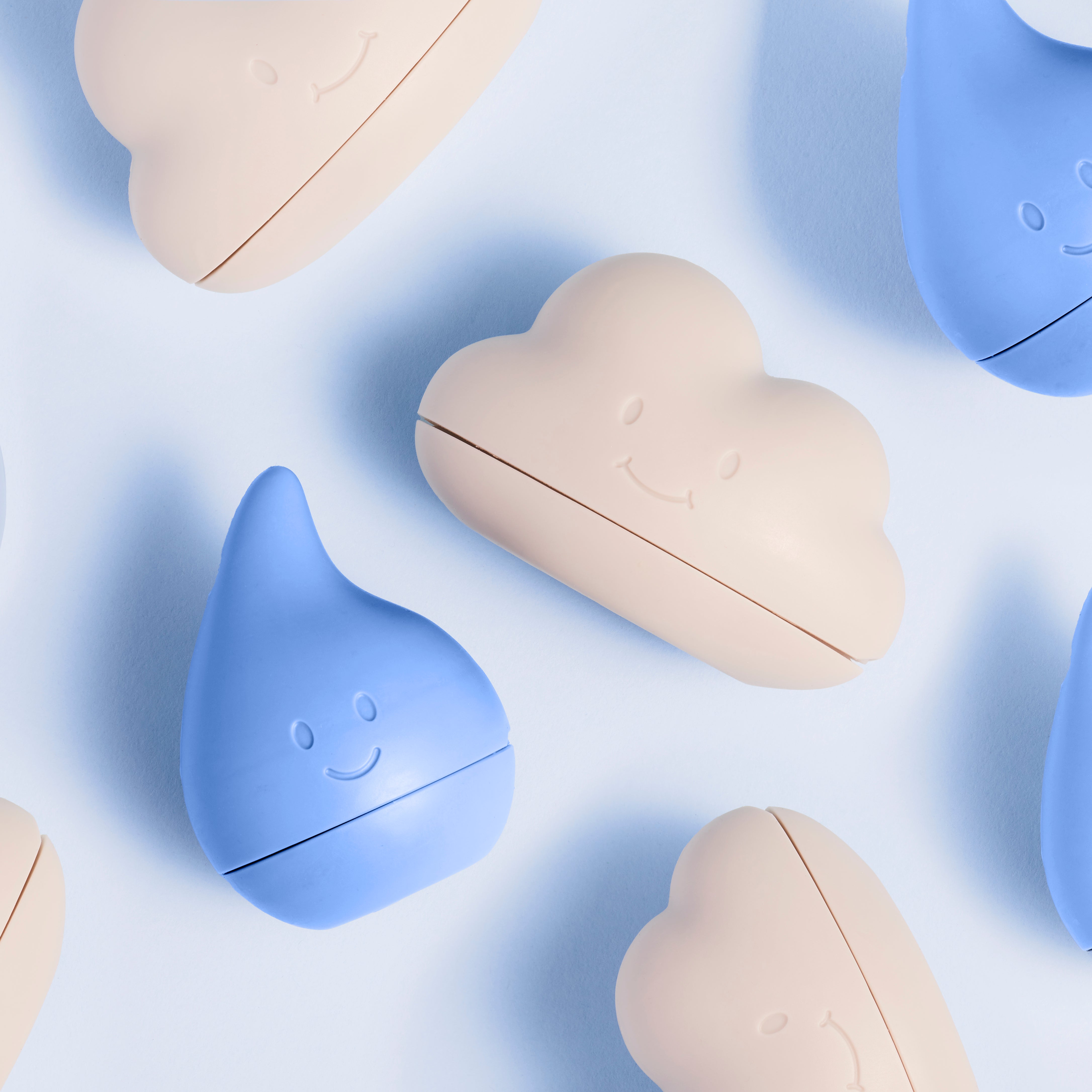 Ubbi Cloud and Droplet Bath Toys