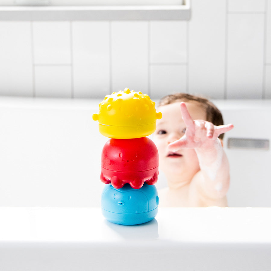 Ubbi Squeeze Bath Toys - Classic