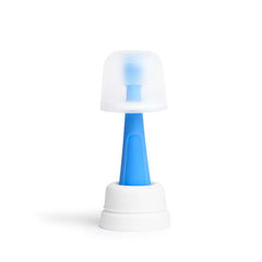 Ubbi Silicone Training Toothbrush Set with Case - Polaris