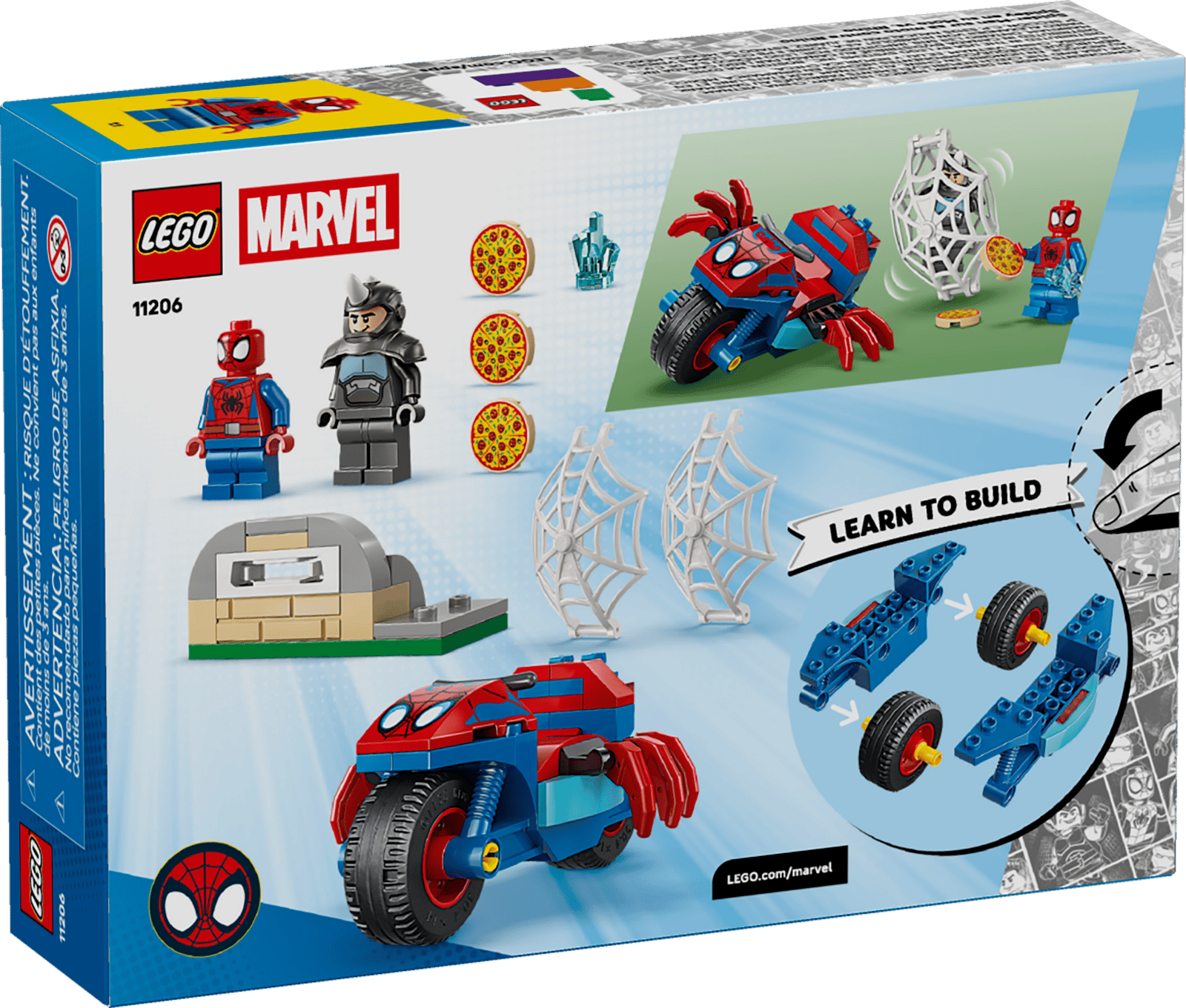 Spidey on his Motorcycle vs. Rhino Spidey on his Motorcycle vs. Rhino