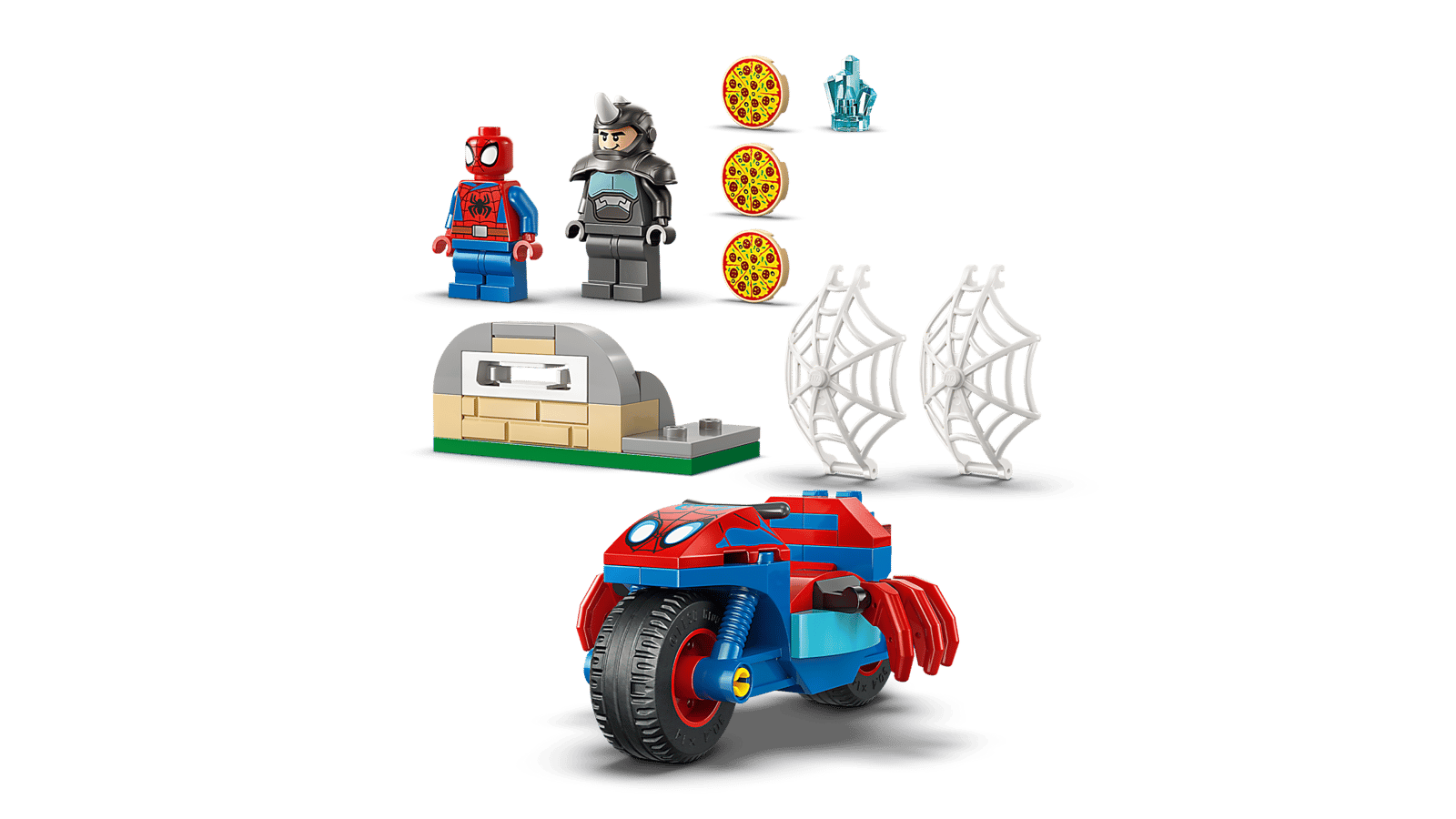 Spidey on his Motorcycle vs. Rhino Spidey on his Motorcycle vs. Rhino