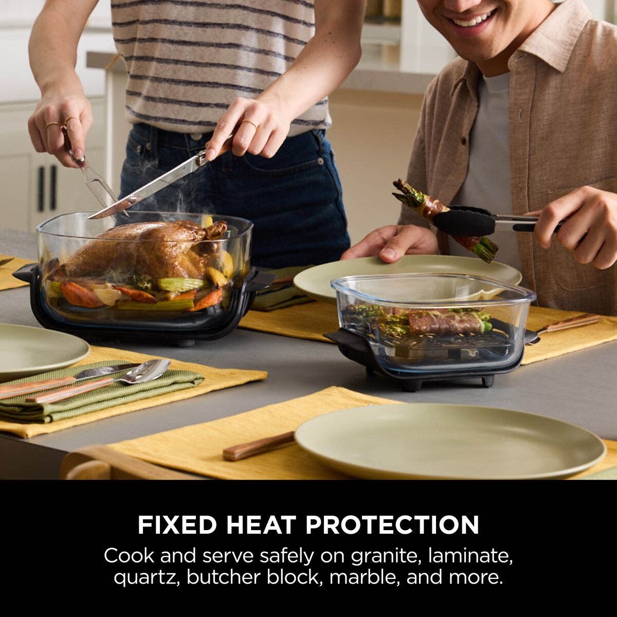 Ninja CRISPi 4-in-1 Portable Glass Air Fryer - Sage