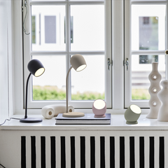 Kreafunk Ellie Black Lamp & Bluetooth Speaker Charger