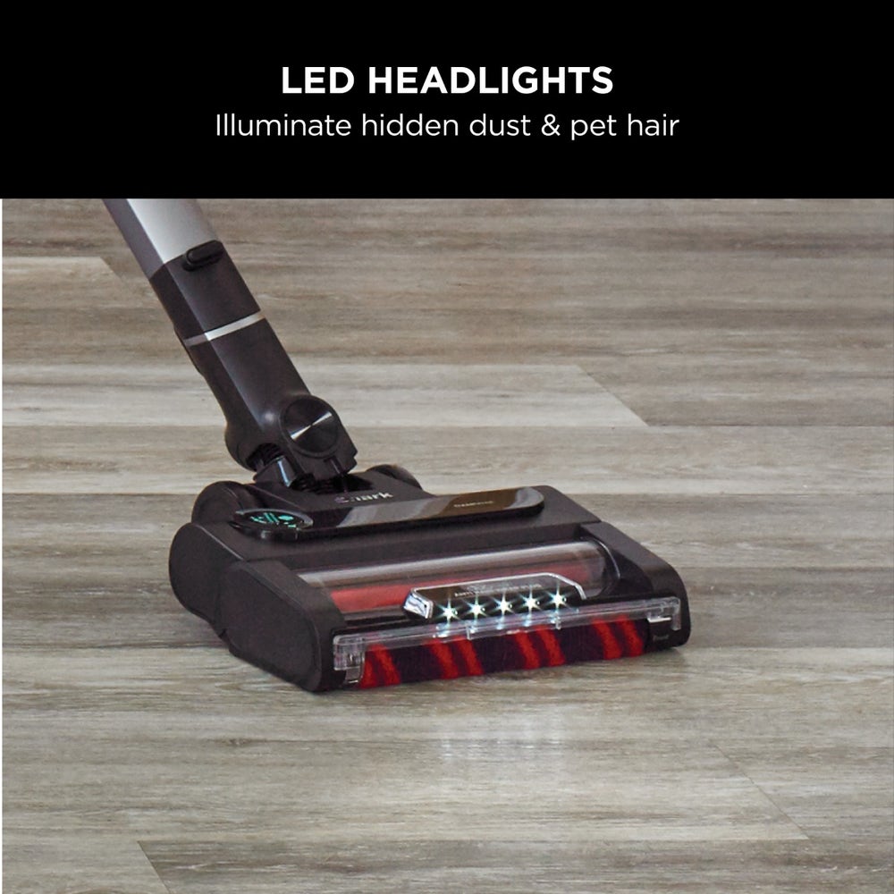 Shark Stratos Pet Pro Cordless Vacuum IZ420MET 2x Battery - Charcoal
