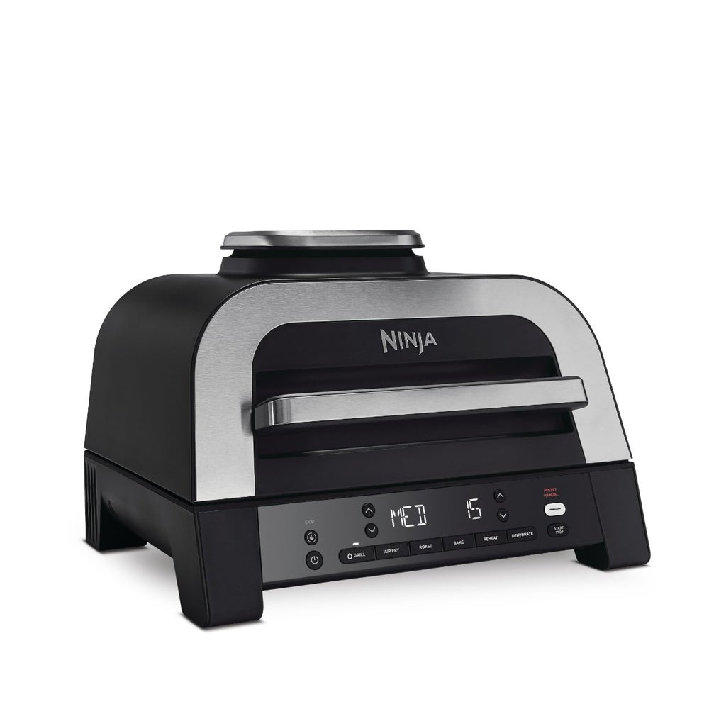Ninja Foodi MAX 6-in-1 Health Grill & Air Fryer DG551ME - Grey