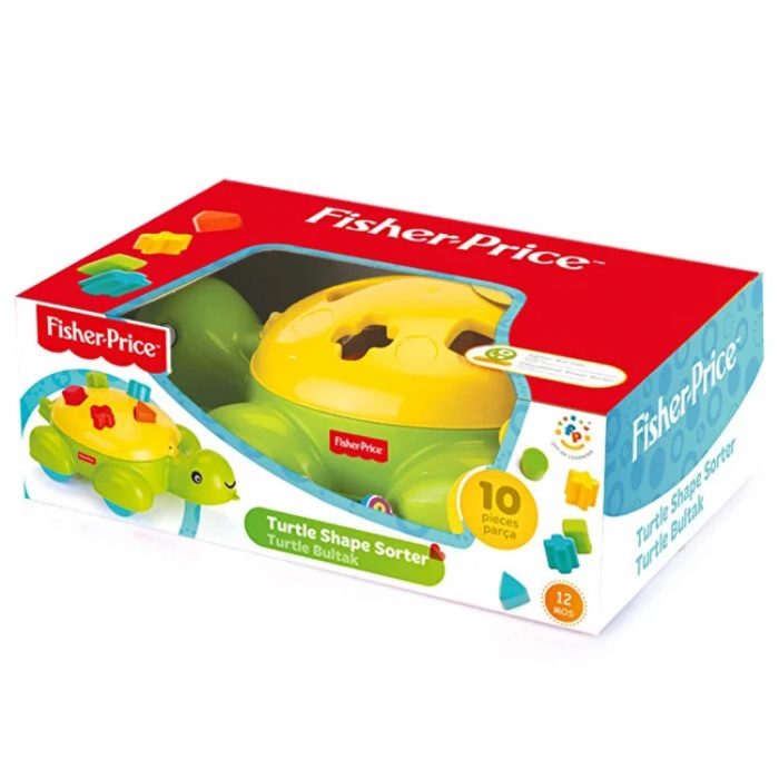 Fisher-Price Turtle Shape Sorter 5 Pcs