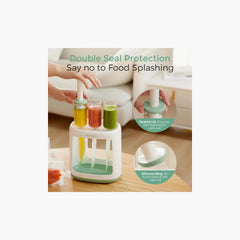 Momcozy Baby Food Maker for Puree Food Storage By 5 Reusable Bags Squeez