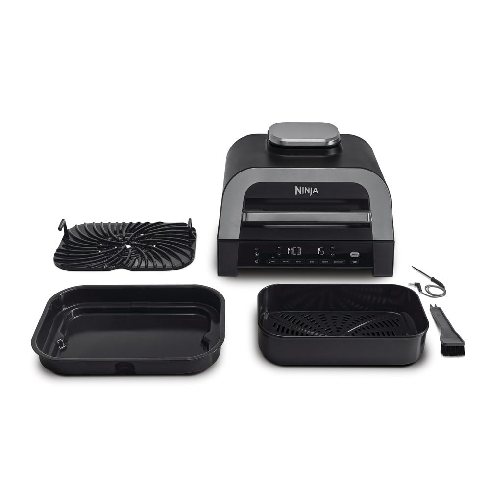 Ninja Foodi MAX 6-in-1 Health Grill & Air Fryer DG551ME - Grey