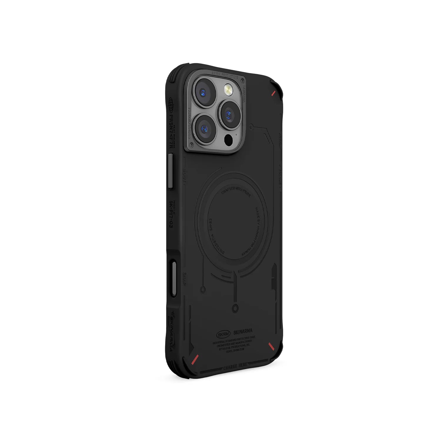 SKINARMA IPHONE 16 PRO 6.3 (2024) MECHA - Black SKINARMA IPHONE 16 PRO 6.3 (2024) MECHA - Black