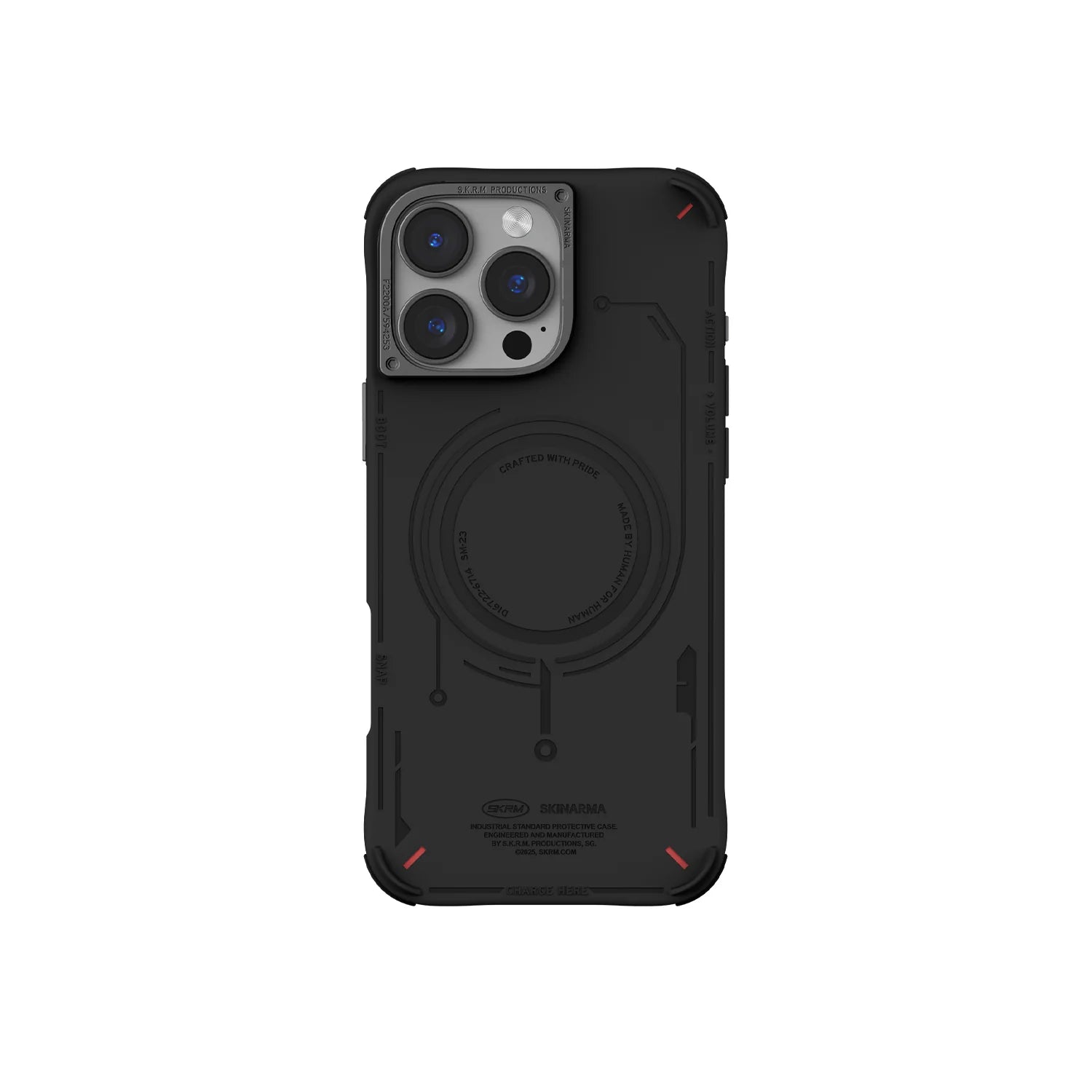 SKINARMA IPHONE 16 PRO 6.3 (2024) MECHA - Black SKINARMA IPHONE 16 PRO 6.3 (2024) MECHA - Black