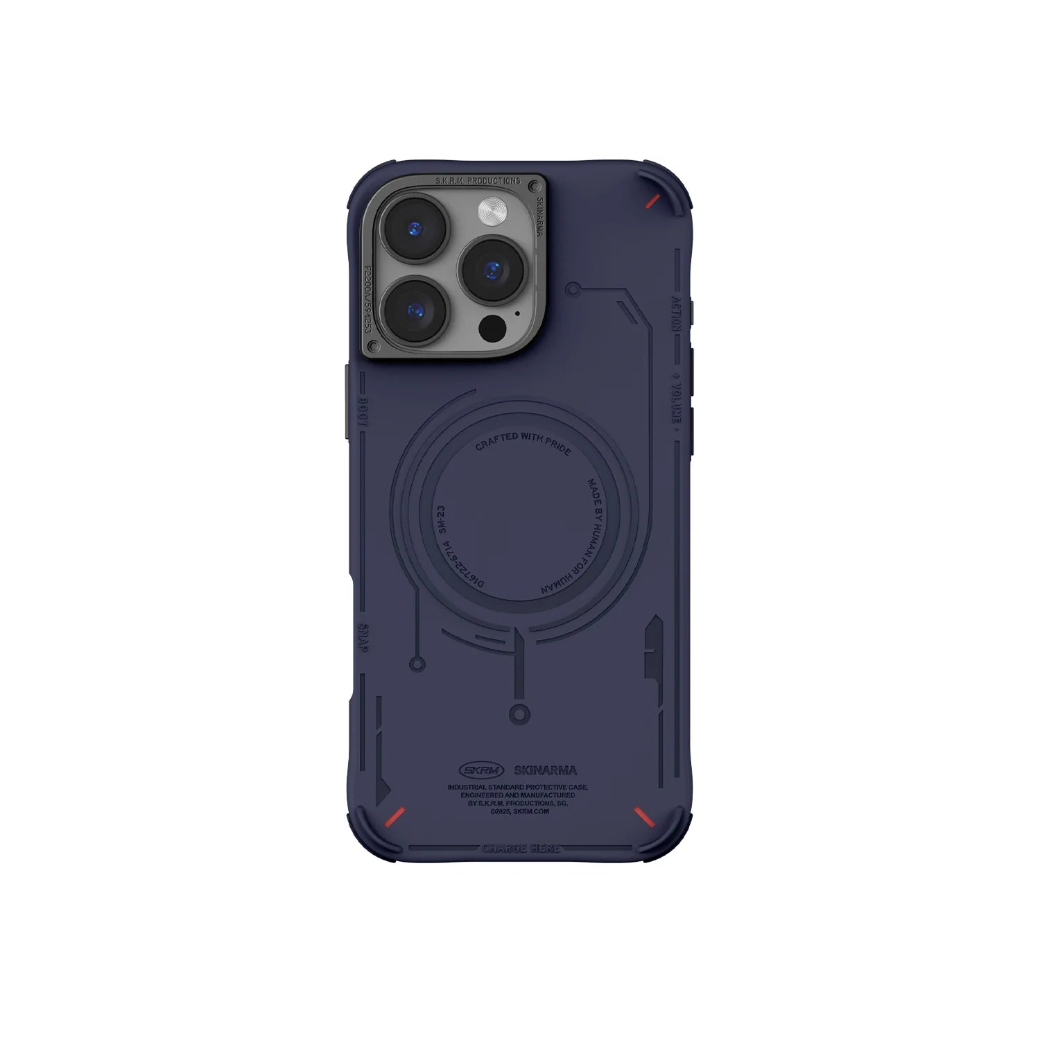 SKINARMA IPHONE 16 PRO 6.3 (2024) MECHA - Navy SKINARMA IPHONE 16 PRO 6.3 (2024) MECHA - Navy