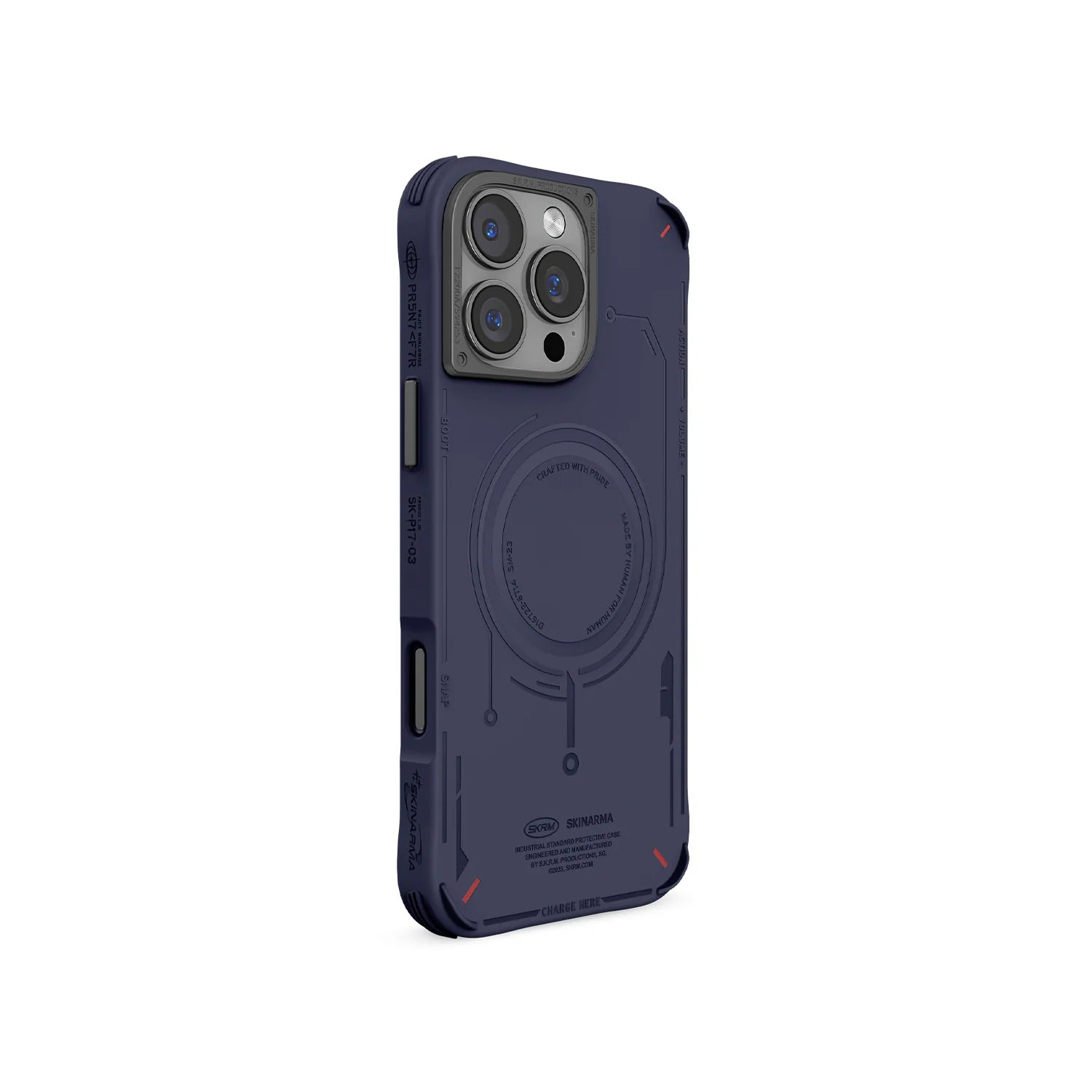 SKINARMA IPHONE 16 PRO 6.3 (2024) MECHA - Navy SKINARMA IPHONE 16 PRO 6.3 (2024) MECHA - Navy