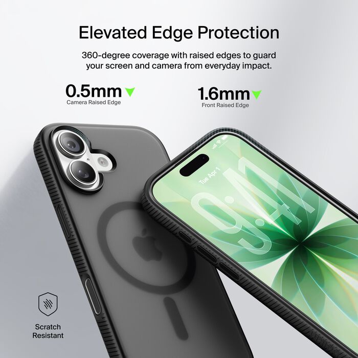 Belkin SheerForce Grip Case for iPhone 17 - Black