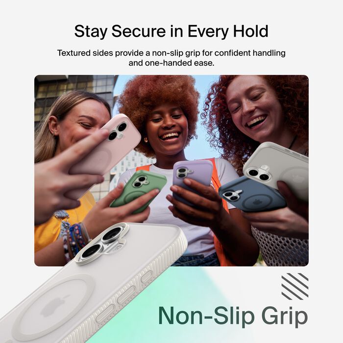Belkin SheerForce Grip Case for iPhone 17 - Sand