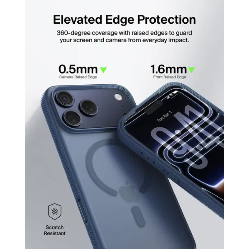 Belkin SheerForce Grip Case for iPhone 17 Pro - Navy Blue