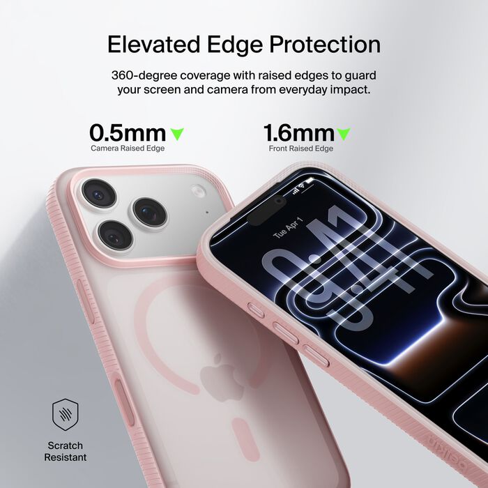Belkin SheerForce Grip Case for iPhone 17 Pro Max - Pink