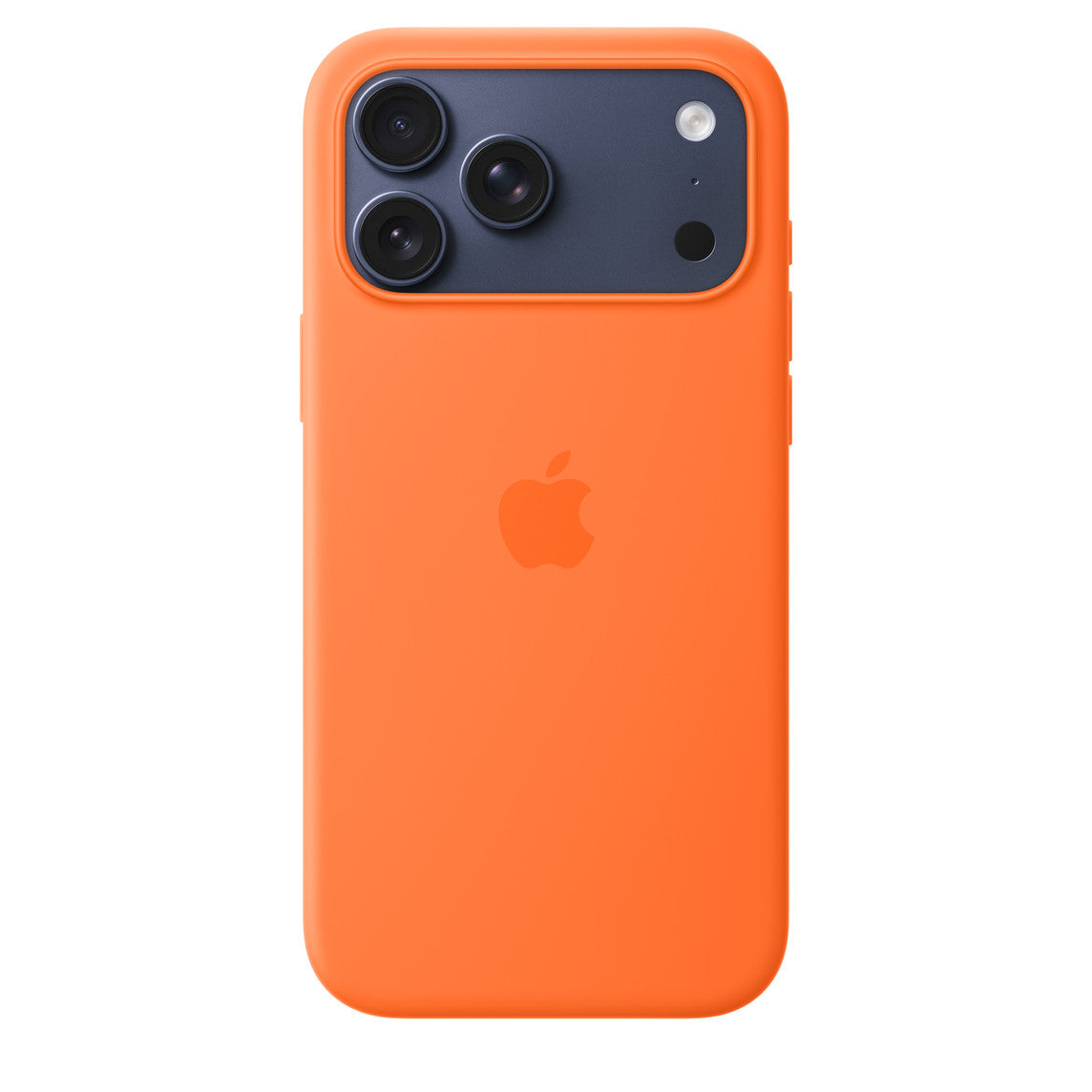 iPhone 17 Pro Silicone Case with MagSafe – Orange