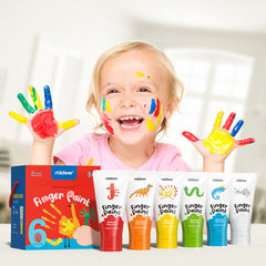 Mideer Finger paints - 6 colours