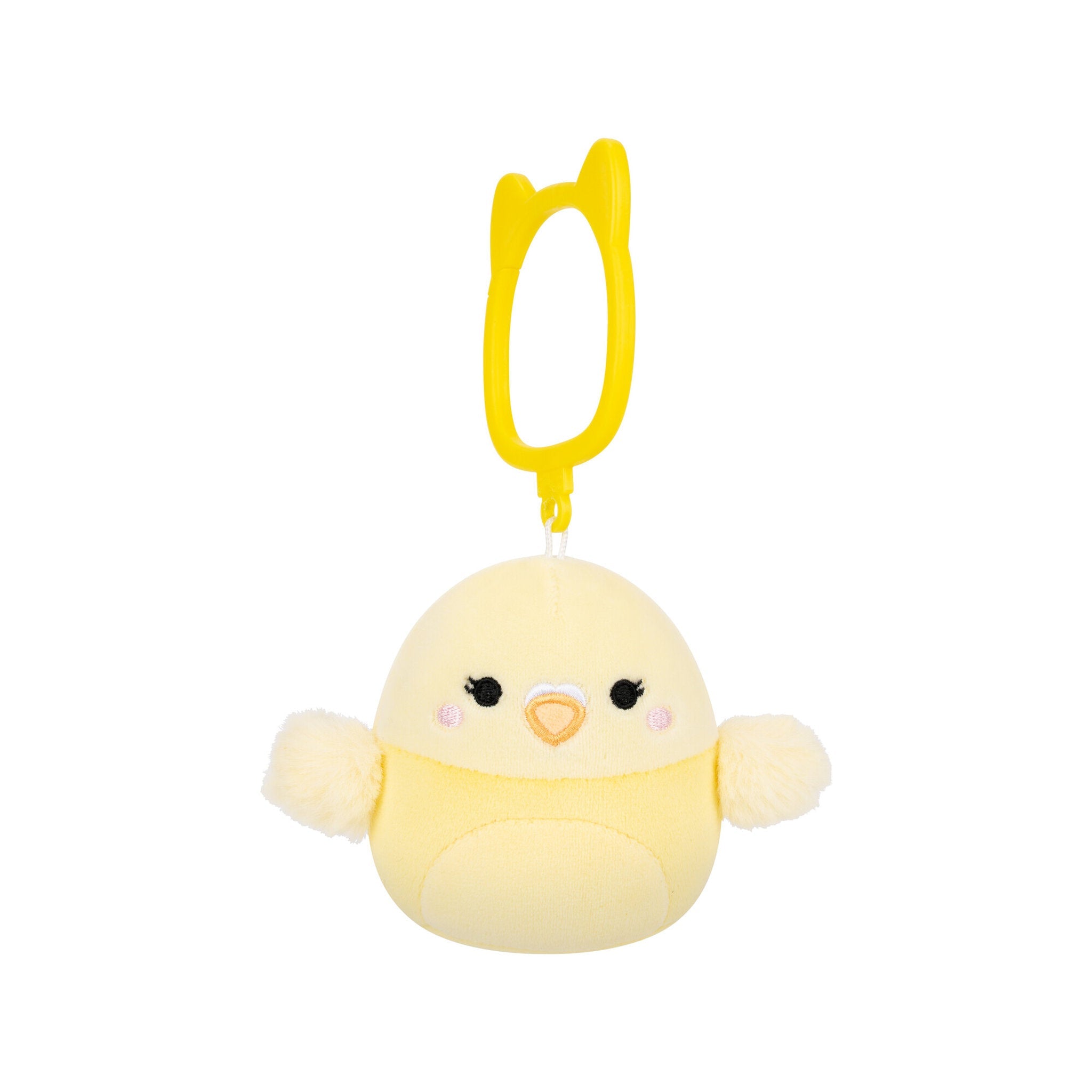 Squishmallows Clip-On Shayna Yellow Parakeet