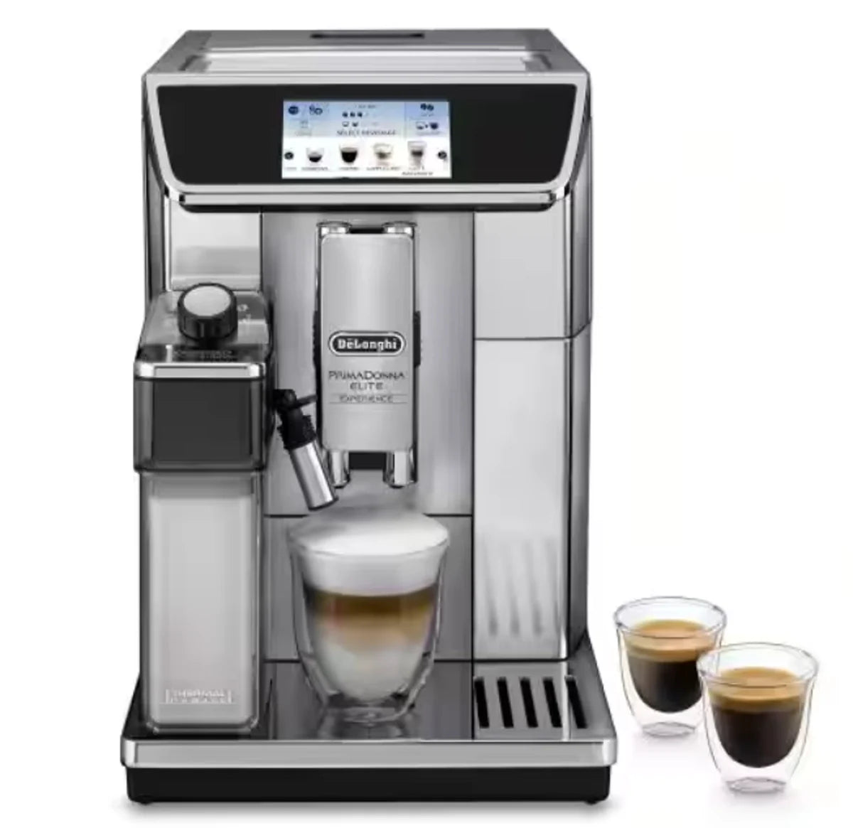 DeLonghi ECAM650.85.MS Coffee Maker – 19-Bar, Touch Display