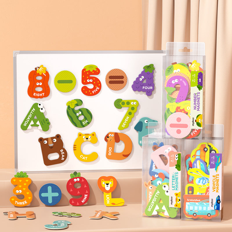 Mideer  Educational Magnets Uppercase Lowercase Numbers Symbols