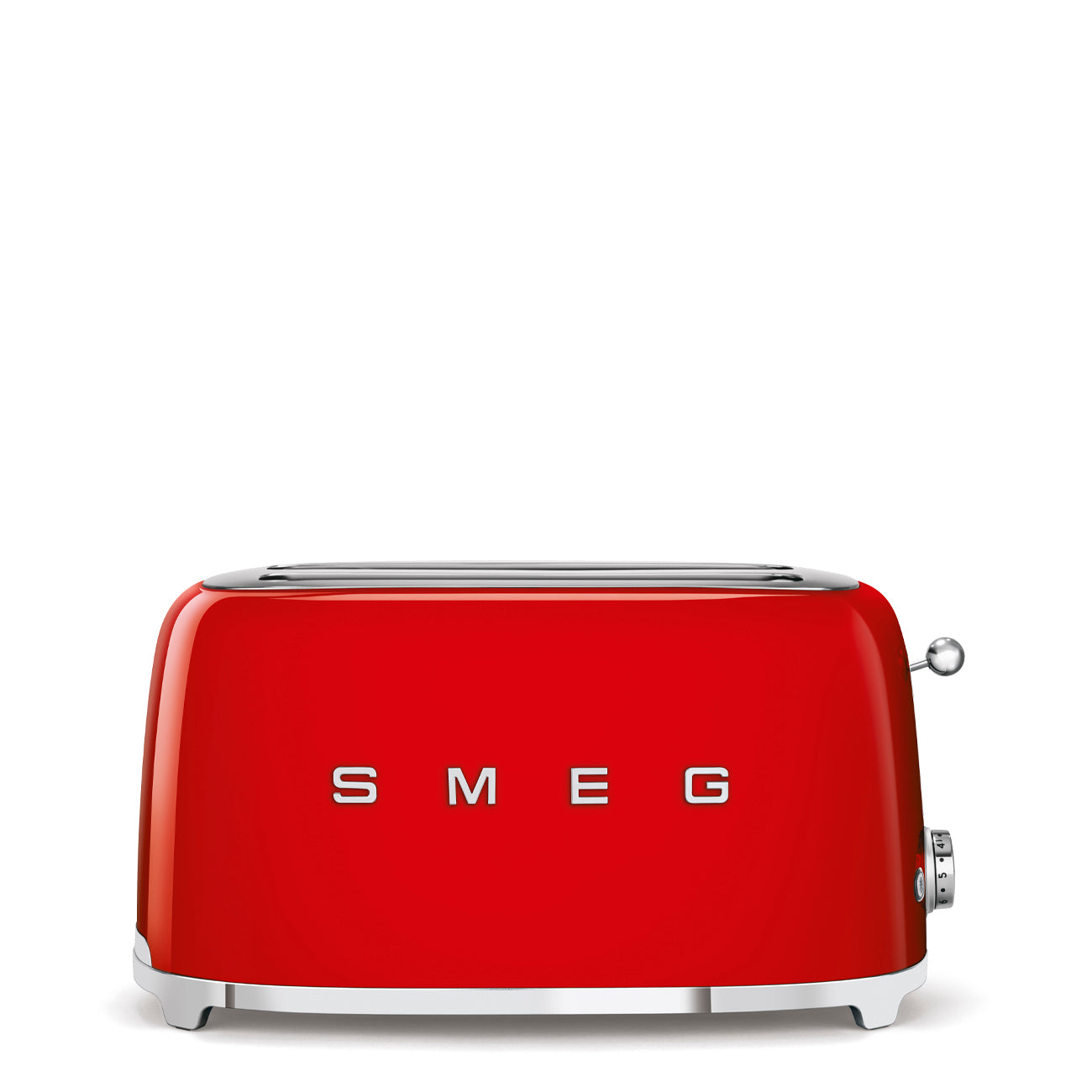 Smeg 4-Slice Toaster 50's Style Aesthetic - Red