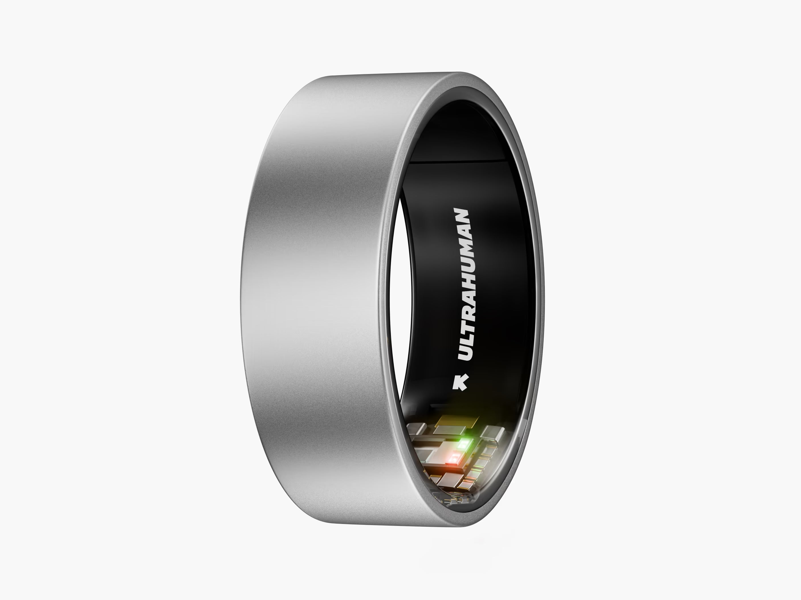 Ultrahuman Ring Air - Raw Titanium