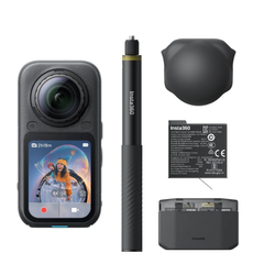 Insta360 X6 360° Camera Essentials Bundle – 8K 1-Inch Dual Sensors