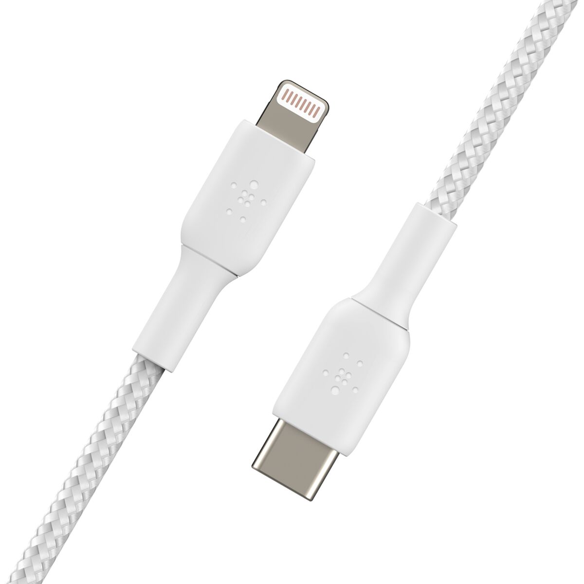 Belkin BoostCharge Pro Braided USB-C to Lightning Cable 1m - White