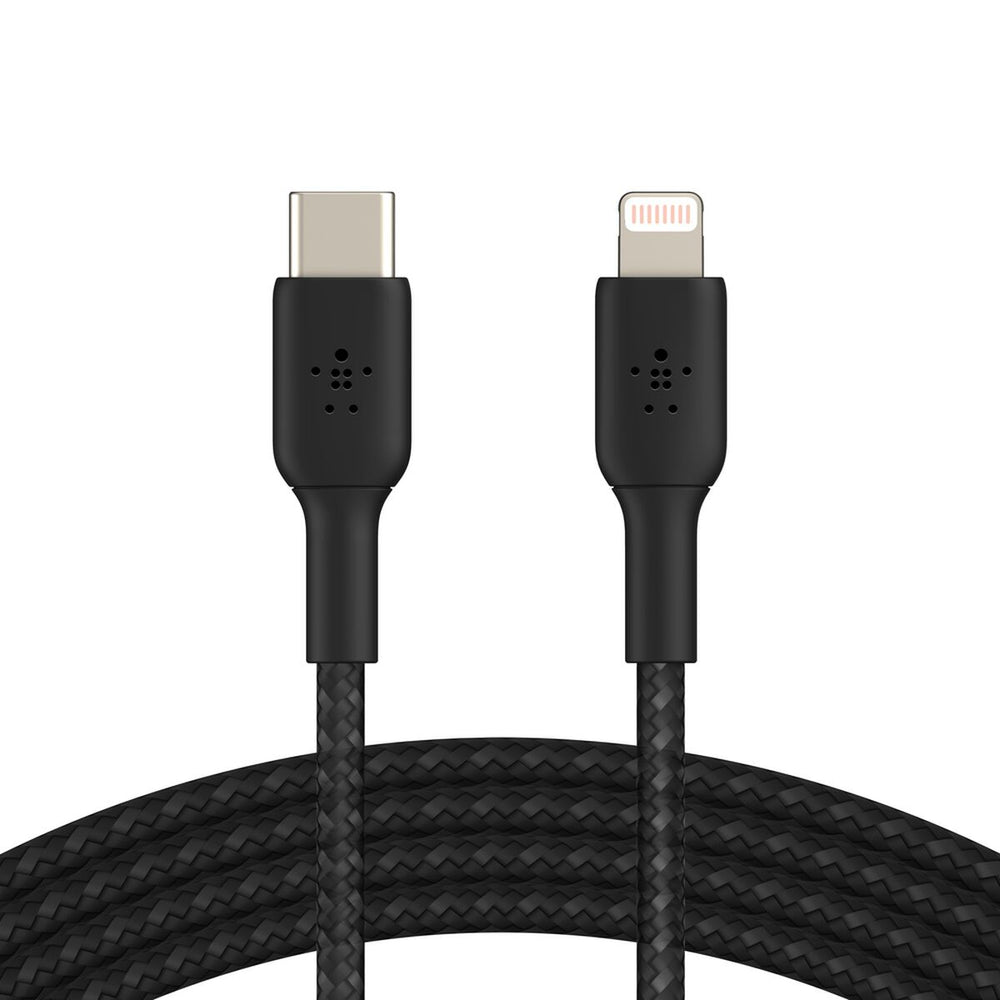 Belkin BoostCharge Pro Braided USB-C to Lightning Cable 1m - Black