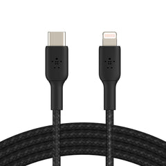 Belkin BoostCharge Pro Braided USB-C to Lightning Cable 1m - Black