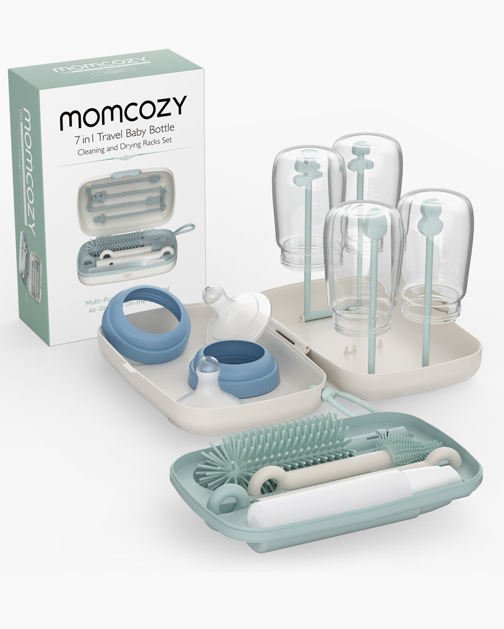 Momcozy 7 in 1 Bottle Brush Set