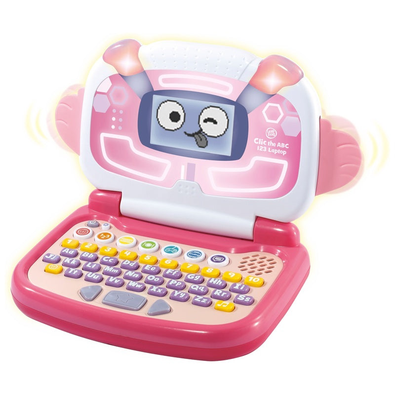 LeapFrog Clic the ABC 123 Laptop - Pink