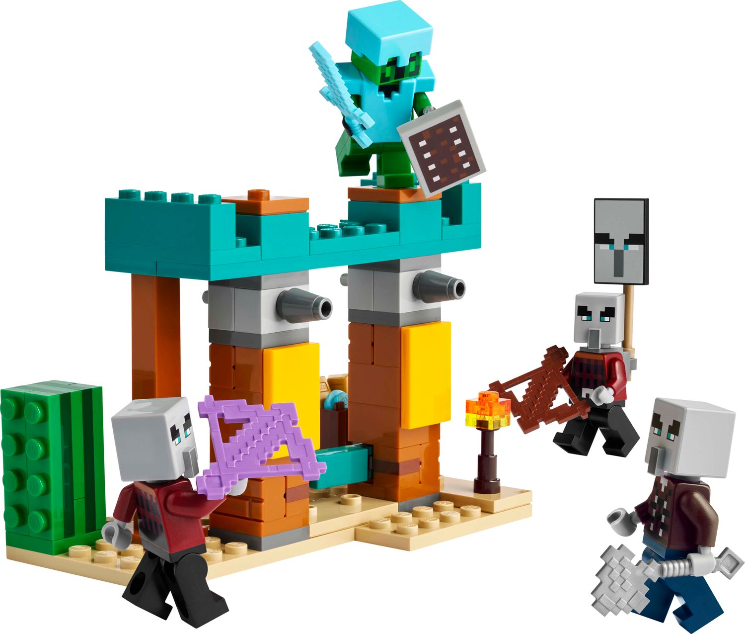 The Illager Desert Patrol | 105 pcs | Age 7+ The Illager Desert Patrol | 105 pcs | Age 7+