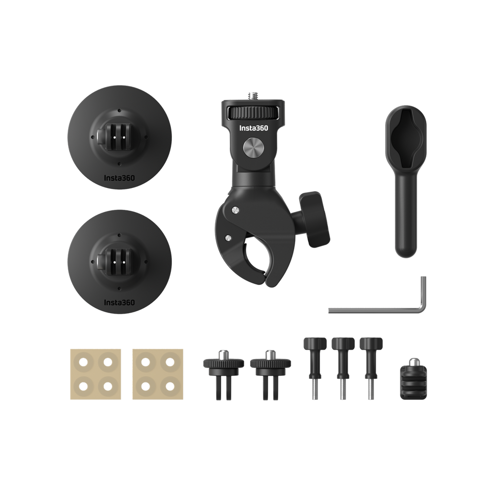 Insta360 Motorcycle Kit contents