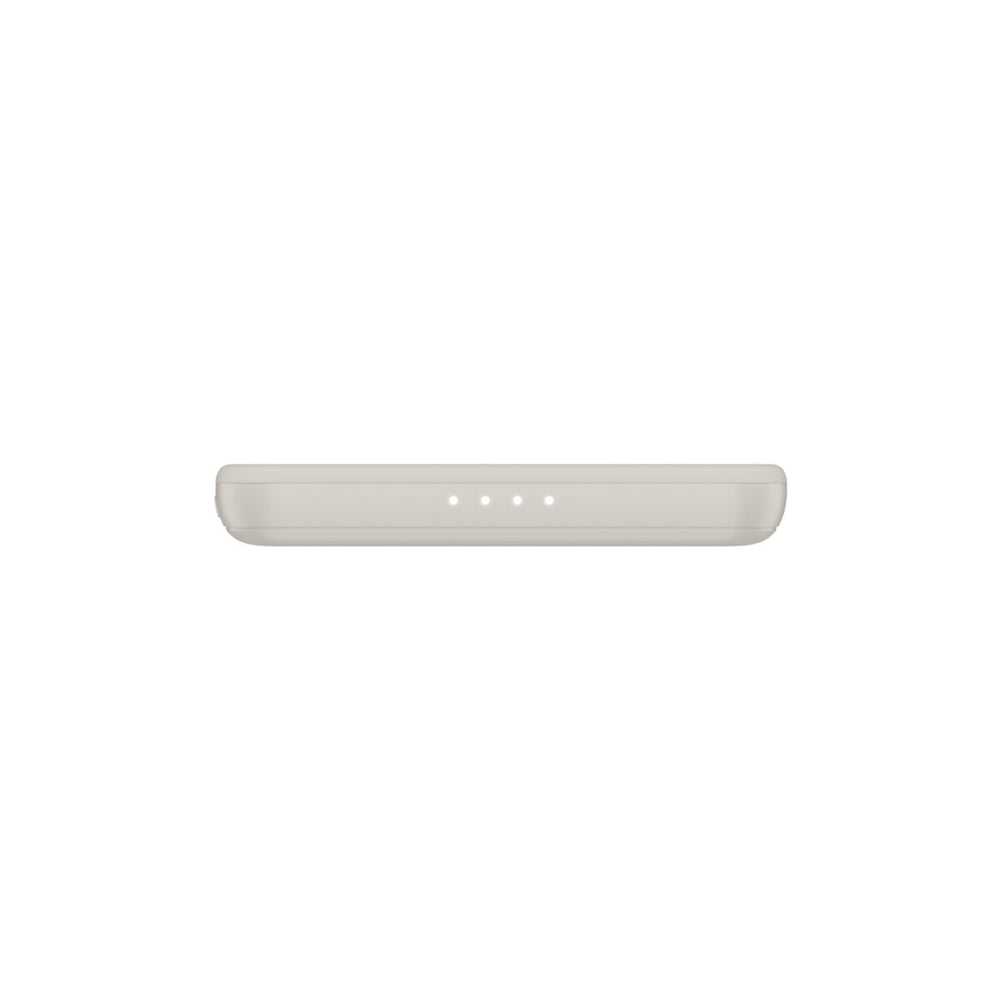 Belkin BoostCharge Slim Magnetic 5000mAh Power Bank MagSafe - Sand