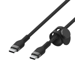 Belkin BoostCharge Pro Flex USB-C to USB-C Cable 60W 1M - Black
