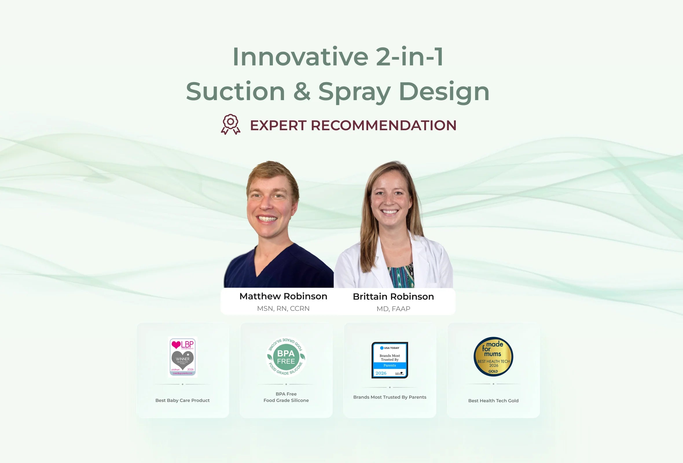 2 in 1 Nasal Aspirator
