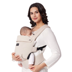 Momcozy Baby Carrier (Khaki, 3 Months+) Slings
