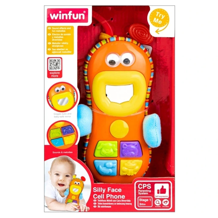 Winfun Silly Face Cell Phone