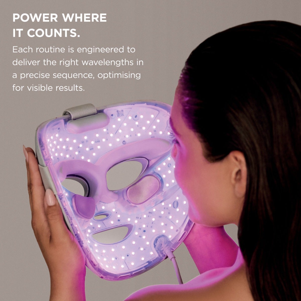 Shark CryoGlow Under-Eye Cooling & LED Face Mask FW312ME - Blue Frost