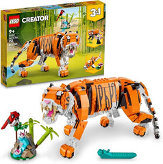 LEGO Creator 3 in 1 Majestic Tiger Building Set