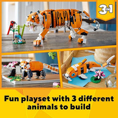 LEGO Creator 3 in 1 Majestic Tiger Building Set