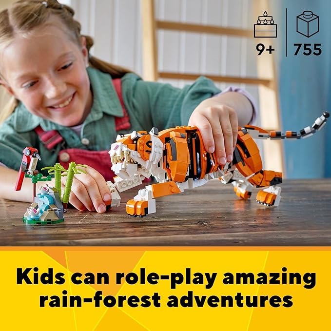 LEGO Creator 3 in 1 Majestic Tiger Building Set
